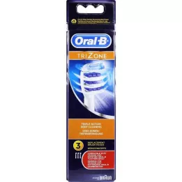 ORAL-B Testine per spazzolino TriZone, 3 pezzi