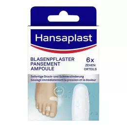HANSAPLAST Cerotto per vesciche piccolo, 6 pezzi