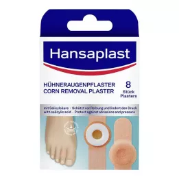 HANSAPLAST Cerotti per calli, 8 pezzi
