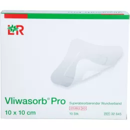 VLIWASORB Pro superassorbente comp. sterile 10x10 cm, 10 pz