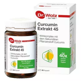 CURCUMIN EXTRAKT 45 capsule Dr.Wolz, 90 pz