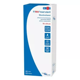 WUNDVERBAND sterile 10x15 cm trasparente, 50 pz