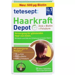 Tetesept Compresse pellicceria pelosa del deposito, 30 pz