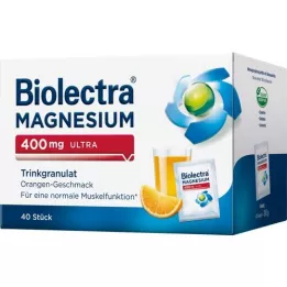 BIOLECTRA Magnesio 400 mg Ultra Trinkgran.Orange, 40 pz