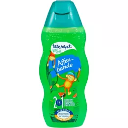 Tetesept Doccia in stile scimmia in stile bambini, 200 ml
