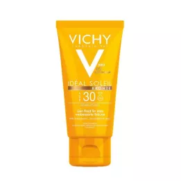 Vichy Ideale Gel viso in bronzo soleil LSF 30, 50 ml