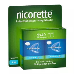 NICORETTE freshmint 4 mg compresse, 80 pz