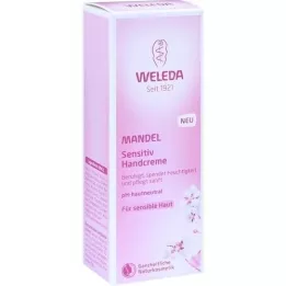 WELEDA Crema per le mani sensibili a mandorle, 50 ml