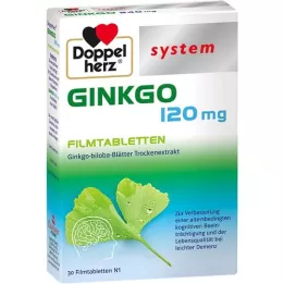 DOPPELHERZ compresse con pellicola di sistema Ginkgo 120 mg, 30 pz