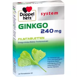 DOPPELHERZ Ginkgo 240 mg compresse rivestite con film, 30 pz