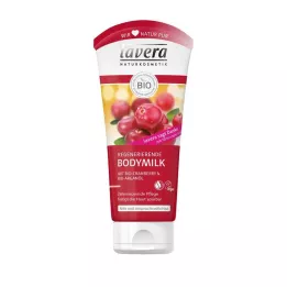 LAVERA Bodymilk Mirtillo rosso biologico &amp; Olio di argan biologico, 200 ml