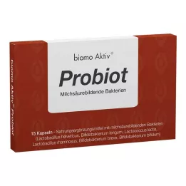BIOMO Capsule di probiotici attivi, 15 pz