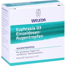 EUPHRASIA D 3 colli per gli occhi a canna singola, 20x0,4 ml