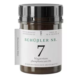 SCHÜSSLER No.7 Magnesio fosforico D 6 Tabl., 1000 pz