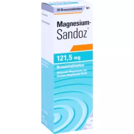 Magnesio Sandoz 121,5 mg Compresse effervescenti, 20 pz