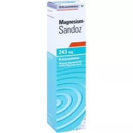 MAGNESIUM SANDOZ 243 mg compresse effervescenti, 20 pz
