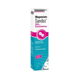 MAGNESIUM SANDOZ Compresse effervescenti da 243 mg, 20 pz