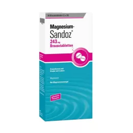MAGNESIUM SANDOZ Compresse effervescenti da 243 mg, 40 pz