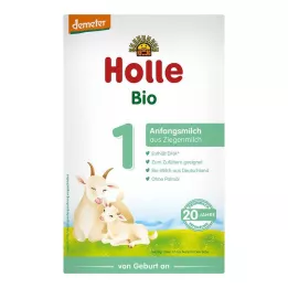 HOLLE Formula per neonati biologica 1 a base di latte di capra Plv., 400 g
