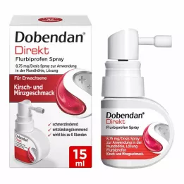 DOBENDAN Direkt Flurbiprofen Spray 8,75 mg/dose per via orale, 15 ml