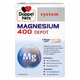 DOPPELHERZ Compresse del sistema Magnesium 400 Depot, 30 pz
