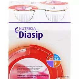 DIASIP Gusto Fragola, 4X200ml