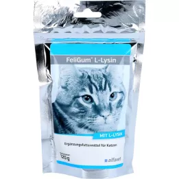 FELIGUM l-lisina kaudrops f. gatti, 120 g