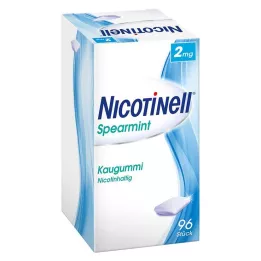 NICOTINELL Gomma da masticare alla menta verde 2 mg, 96 pz