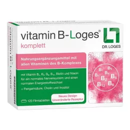 VITAMIN B-LOGES compresse rivestite con film complete, 120 pz