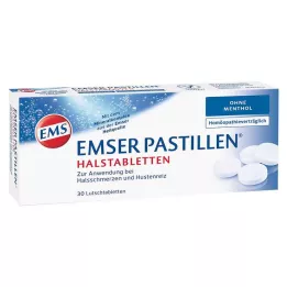 EMSER Pastiglie senza mentolo, 30 pz