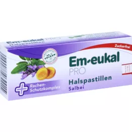 EM EUCAL PRO PRO HALDSPASTILLEN SAGE SAGE GRATIS, 30 pz