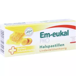 Em Eucal Pro Haldspastillen Linden Blossom Honig, 30 pz