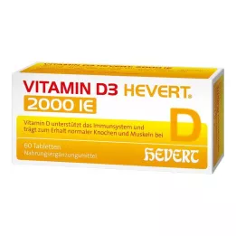 VITAMIN D3 HEVERT Compresse da 2.000 UI, 60 pz