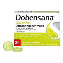 DOBENSANA Scorza di limone senza zucchero 1,2mg/0,6mg Lut., 24 pz