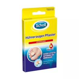 SCHOLL Cerotti per calli, 4 pezzi