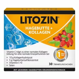 LITOZIN Borraccia con rosa canina e collagene, 30X25 ml