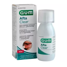 GUM Collutorio Afta Clear, 120 ml