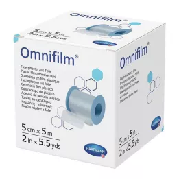 OMNIFILM Pellicola di fissaggio in cerotto 5 cmx5 m, 1 pz