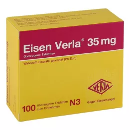 EISEN VERLA Compresse rivestite da 35 mg, 100 pz