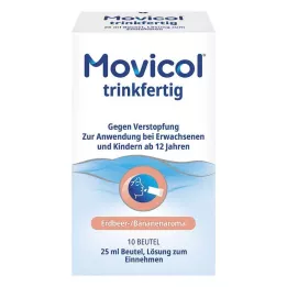 MOVICOL Soluzione pronta da bere in bustine da 25 ml per uso orale, 10 pz