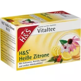 H&S BASSO DI FILTER DI TEA DI TECA VITALE CALDO, 20x2,0 g