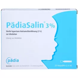 PÄDIASALIN Fiale per inalazione al 3%, 20 pz