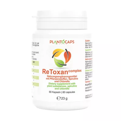 PLANTOCAPS Capsule complesse ReToxan, 60 pz PLANTOCAPS Capsule complesse ReToxan, 60 pz