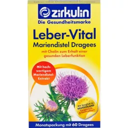 ZIRKULIN Leber-Vital Compresse di Cardo Mariano, 60 pz