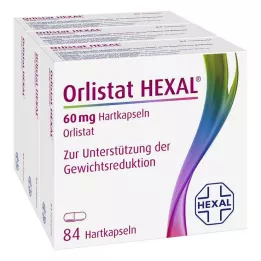 ORLISTAT HEXAL Capsule rigide da 60 mg, 3X84 pz