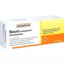 NEURO-RATIOPHARM compresse con rivestimento film, 50 pz