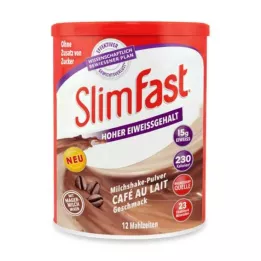 SLIM FAST Caffè Latte in polvere, 438 g