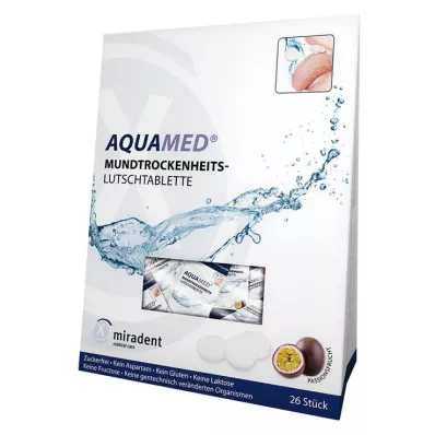 MIRADENT Aquamed pastiglie per bocca secca, 60 g