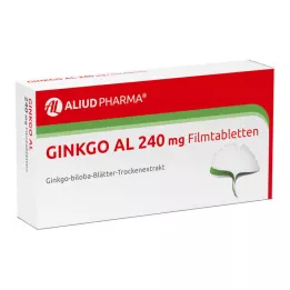 GINKGO AL Compresse rivestite con film da 240 mg, 60 pz