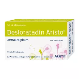 DESLORATADIN Aristo 5 mg di compresse con pellicola, 50 pz